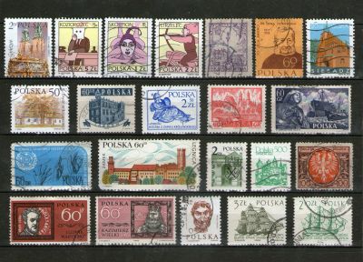 Лот: 19617795. Фото: 1. Лот марок Польши. В коллекцию. Марки