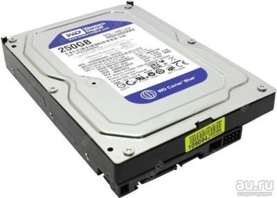 Лот: 9769261. Фото: 1. HDD 250 Gb SATA 6Gb / s Western... Жёсткие диски (HDD)