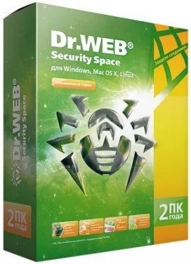 Лот: 12774370. Фото: 1. Антивирус Dr. Web Security Space... Системные