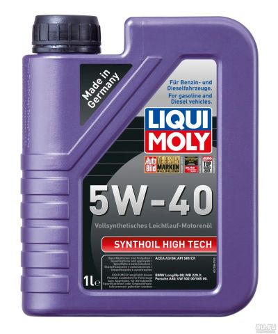 Лот: 13780197. Фото: 1. Масло моторное Liqui Moly Synthoil... Масла, жидкости