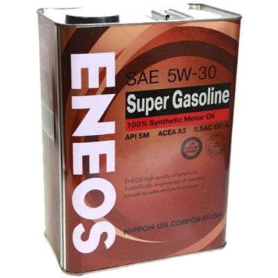 Лот: 7449312. Фото: 1. Eneos SAE 5W30 Super Gasoline... Масла, жидкости