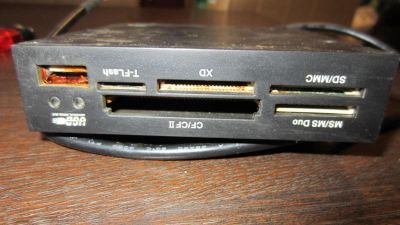 Лот: 3428278. Фото: 1. Внешний USB card reader картридер. Картридеры