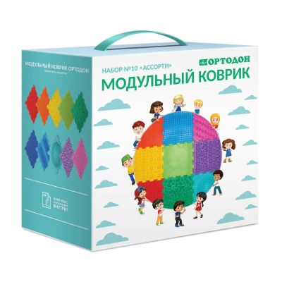 Лот: 19817094. Фото: 1. Коврик массажный модульный. Развивающие коврики