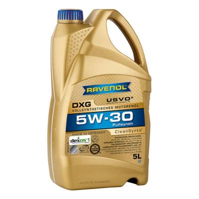 Лот: 19402985. Фото: 1. моторное масло RAVENOL DXG 5W30... Масла, жидкости