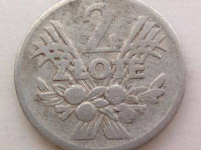 Лот: 20128180. Фото: 1. Монета Польша 2 злотых, 1959. Европа