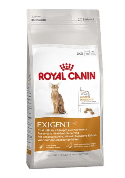 Лот: 5090740. Фото: 1. Корм Royal Canin Exigent 42 Protein... Корма