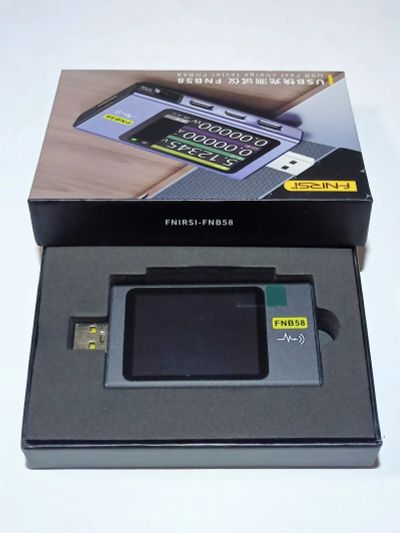 Лот: 24792592. Фото: 1. Fnirsi Fnb58 USB Type-C тестер... Радиолюбительский инструмент