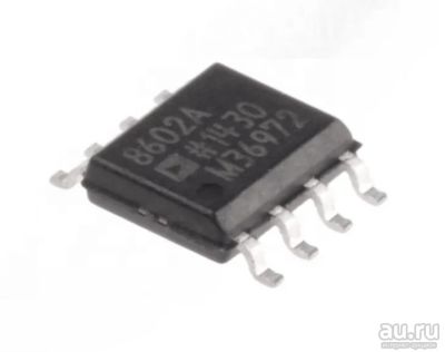 Лот: 16258629. Фото: 1. AD8602A ( AD8602AR AD8602ARZ... Микросхемы
