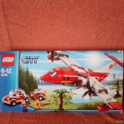 Лот: 15522205. Фото: 1. Лего LEGO "Пожарный самолет". Конструкторы