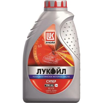 Лот: 15467101. Фото: 1. ЛукОйл СУПЕР 10W-40 1л п/с. Масла, жидкости