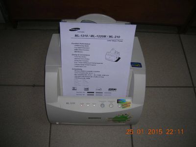 Лот: 5016765. Фото: 1. Лазерный принтер Samsung ML 1210... Лазерные принтеры