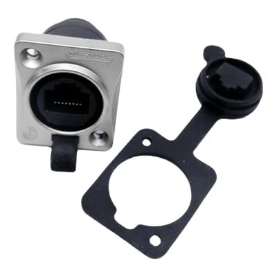 Лот: 20586505. Фото: 1. Разъем RJ-45, в корпус, гнездо... Разъёмы