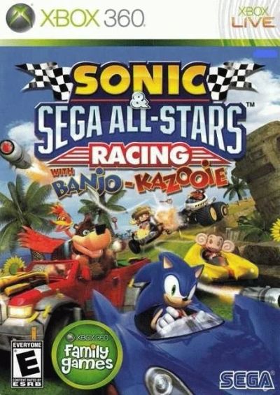 Лот: 13346332. Фото: 1. Sonic & SEGA All-Stars Racing... Игры для консолей