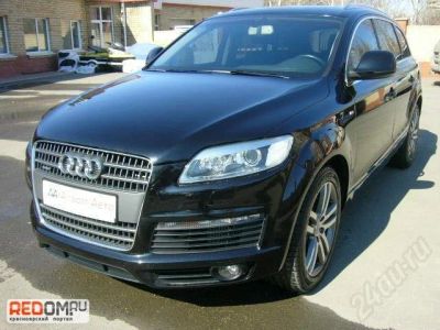 Лот: 419002. Фото: 1. Audi Q7 2007 черный. Автомобили