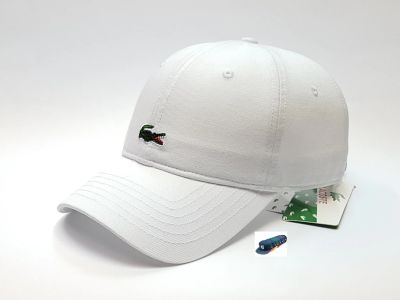 Лот: 15506682. Фото: 1. Бейсболка кепка Lacoste (белый... Головные уборы