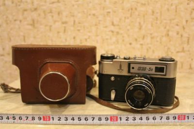 Лот: 3539133. Фото: 1. фотоаппарат фед 5в. Плёночные дальномерные, шкальные