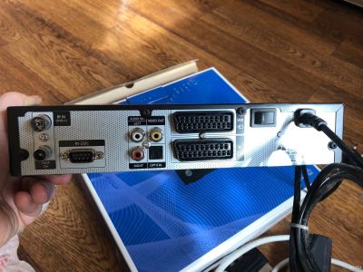 Лот: 13566835. Фото: 1. Цифровая тв приставка intek C211CX... Цифровое, спутниковое ТВ