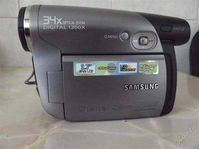 Лот: 1960251. Фото: 1. Видеокамера Samsung DVD VP-DC172W. Видеокамеры