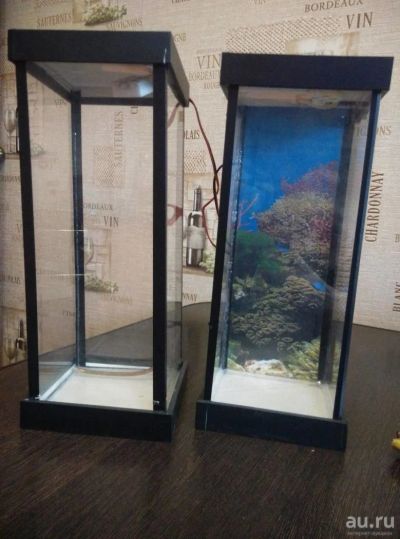 Лот: 9522903. Фото: 1. Декоративные аквариумы 2 шт. Аквариумы, террариумы