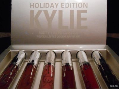 Лот: 9124459. Фото: 1. Набор матовых помад Holiday Kylie. Подарки на 8 марта