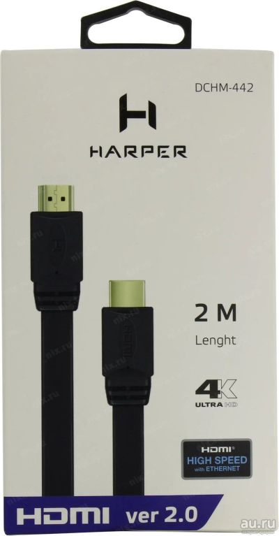 Лот: 18006239. Фото: 1. Кабель HDMI - HDMI Harper (DCHM-442... Шнуры, кабели, разъёмы