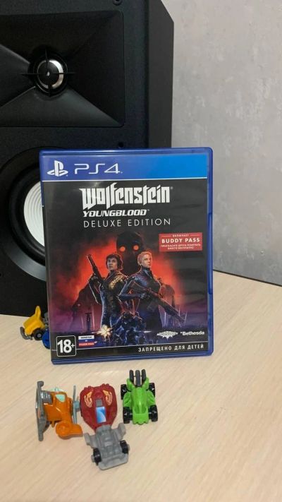 Лот: 18086049. Фото: 1. Wolfenstein YoungBlood | PS4. Игры для консолей