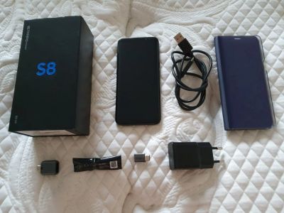 Лот: 15239496. Фото: 1. Sansung Galaxy S8 в очень хорошем... Смартфоны