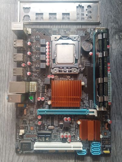 Лот: 19221061. Фото: 1. Guoshuo X58 + Intel Xeon x5650... Материнские платы