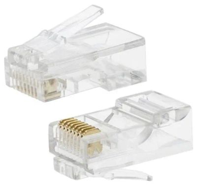 Лот: 24378572. Фото: 1. Разъём RJ45 упаковка 30шт. Разъёмы