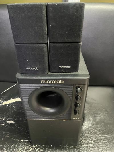 Лот: 20350035. Фото: 1. колонки microlab x3/5.1. Акустические системы
