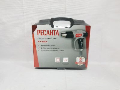 Лот: 18039759. Фото: 1. Строительный фен Новый Ресанта... Электроинструмент
