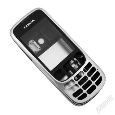 Лот: 1730354. Фото: 1. Корпус Nokia 6303 (серебро). Корпуса, клавиатуры, кнопки