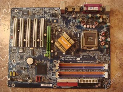 Лот: 578455. Фото: 1. Мат.плата GigaByte GA-8IP775. Материнские платы