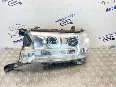 Лот: 25112130. Фото: 1. фара Toyota Land Cruiser 200 J200. Двигатель и элементы двигателя