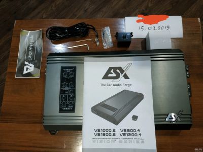 Лот: 13384983. Фото: 1. ESX VE800.4 - 4х канальный усилитель... Усилители