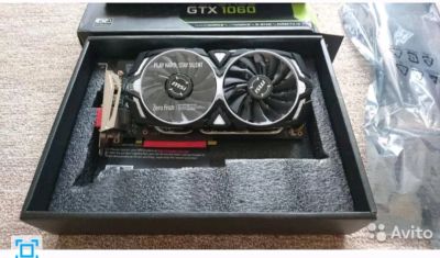 Лот: 12677393. Фото: 1. Видеокарта MSI GeForce GTX 1060... Видеокарты
