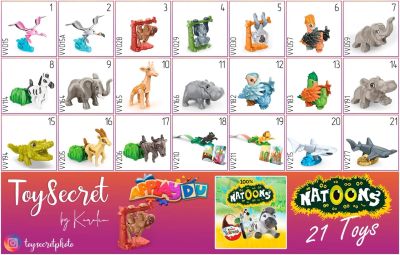 Лот: 18262723. Фото: 1. Киндер natoons. Игрушки