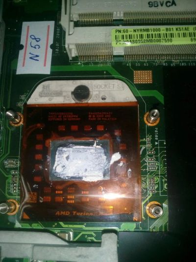 Лот: 9520628. Фото: 1. N58 . Asus K51AB \ K51AE ( Rev... Процессоры