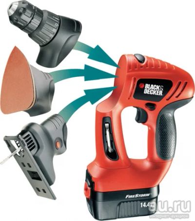 Лот: 17035462. Фото: 1. Набор Black&Decker Quattro - KC2002FK... Электроинструмент