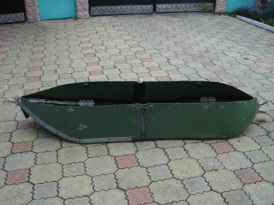 Лот: 4373023. Фото: 1. Лодка складная алюминиевая охотничья. Красноярск