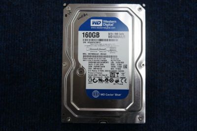 Лот: 10310007. Фото: 1. 160B Western Digital WD1600AAJS... Жёсткие диски