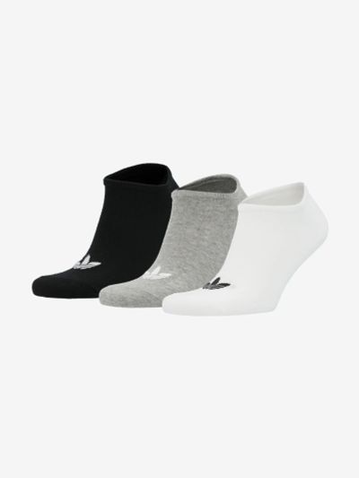 Лот: 25366688. Фото: 1. Носки adidas Trefoil Liner, 3... Другое (спортивная одежда)