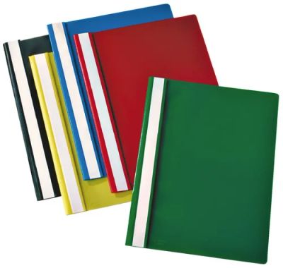 Лот: 3941873. Фото: 1. Папка скоросшиватель с прозрачным... Папки, портфели