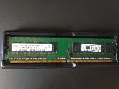 Лот: 16355578. Фото: 1. Hynix DDR2 1Gb 800МГц. Оперативная память