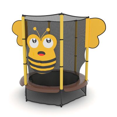 Лот: 17346336. Фото: 1. Батут Unix line 4.6 ft BEE (140... Детские спортивные комплексы, батуты