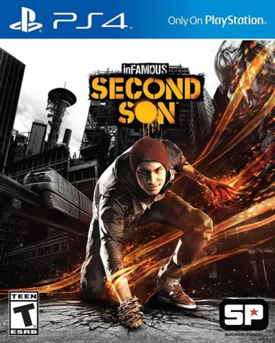 Лот: 15654922. Фото: 1. infamous second son ps4. Игры для консолей