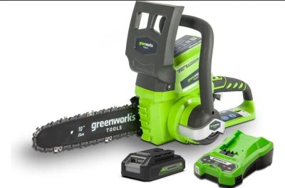Лот: 25680013. Фото: 1. Пила аккумуляторная GreenWorks... Электроинструмент