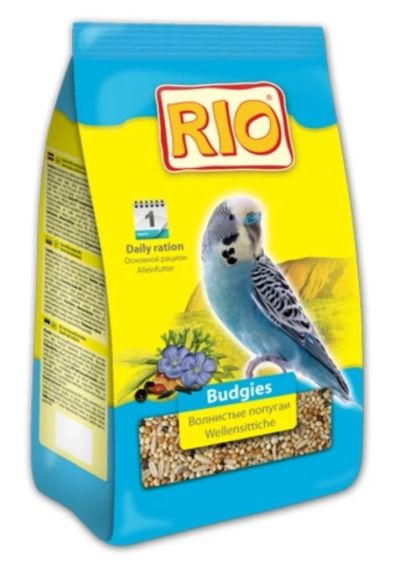 Лот: 6464078. Фото: 1. Корм RIO Budgies для волнистых... Корма