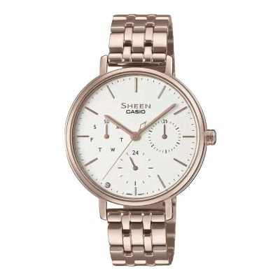 Лот: 23832865. Фото: 1. Женские часы CASIO Sheen SHE-4541CG-7AUDF. Оригинальные наручные часы