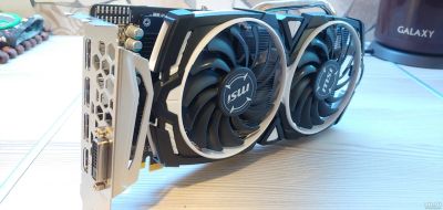 Лот: 17244294. Фото: 1. Видеокарта MSI Armor RX570 8gb. Видеокарты